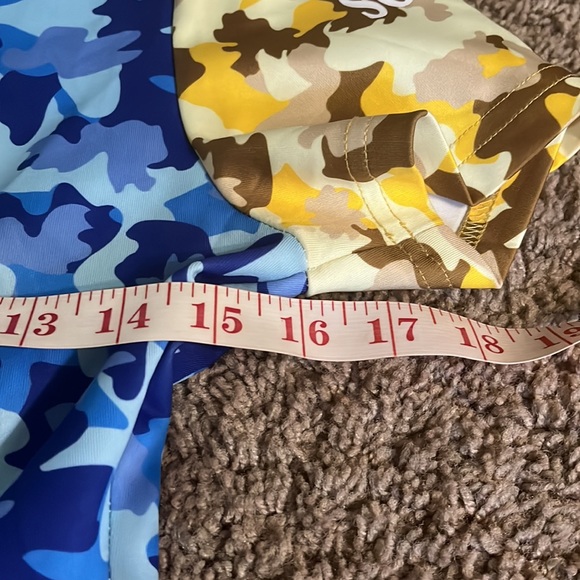 NWT SO REAL Colorful camo,bodysuit size Lge - Picture 6 of 6